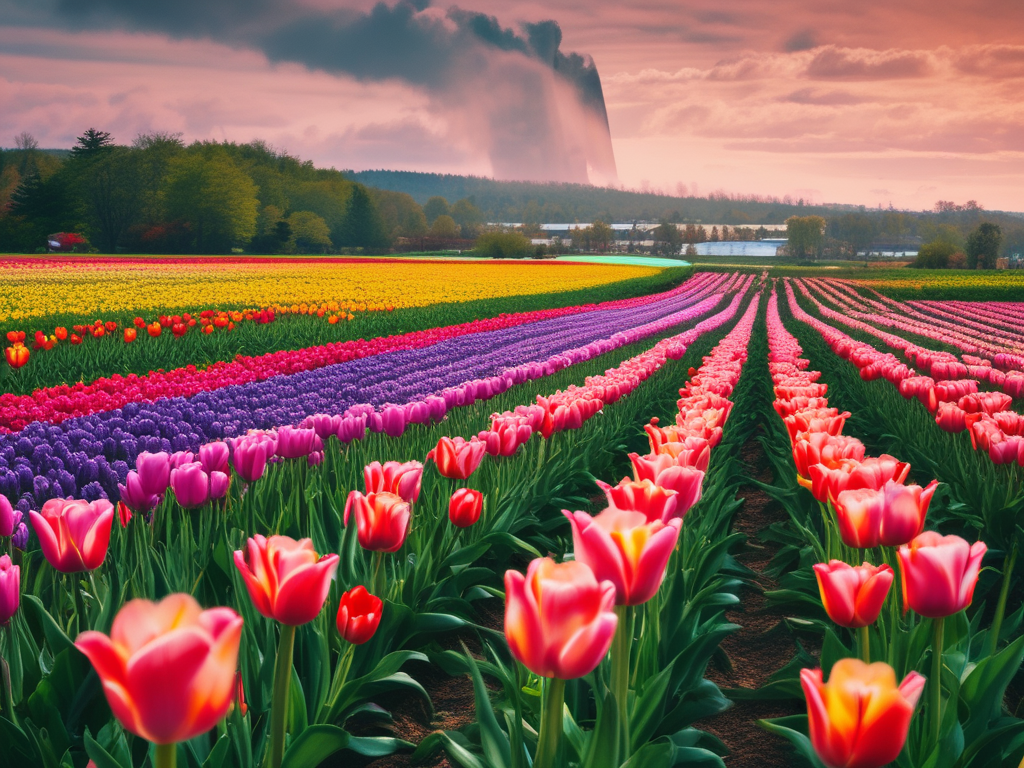 Lost in Tulips: An Enchanting Journey