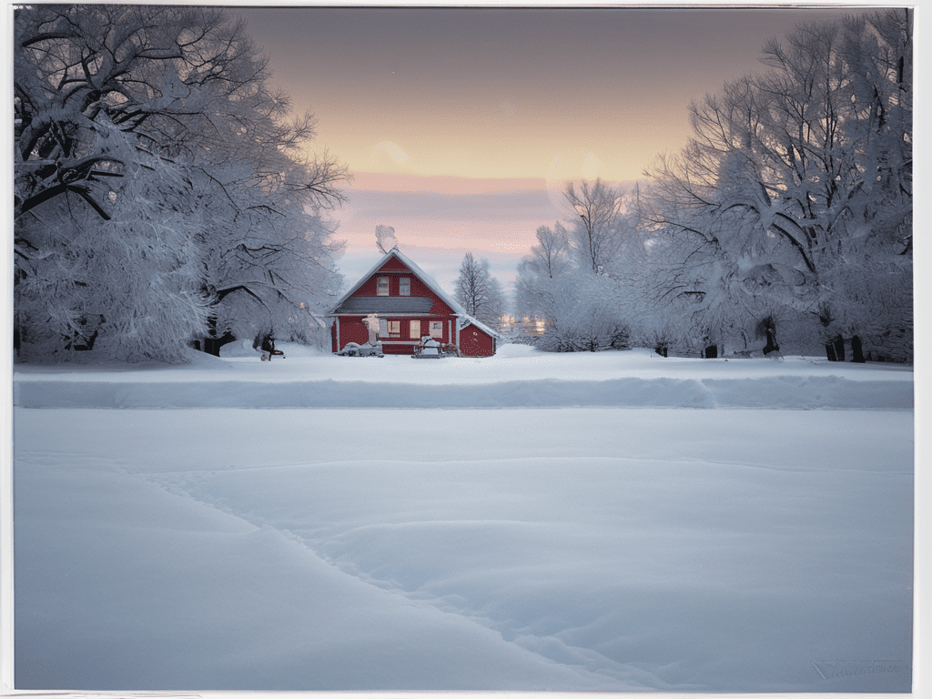 Frosty Whispers – An Intricate First Snow