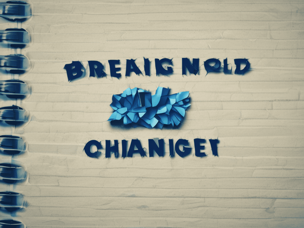 Break the Mold : Small Changes Big Impact