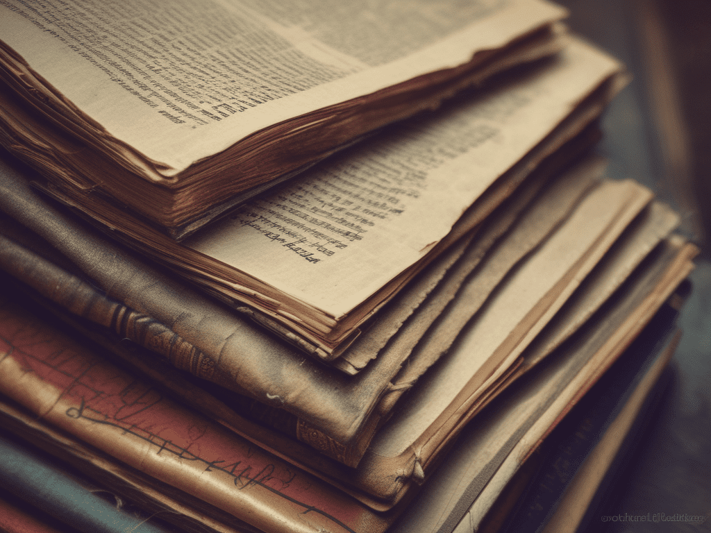 Ink Strained Memories : My Beloved Books : From The Past