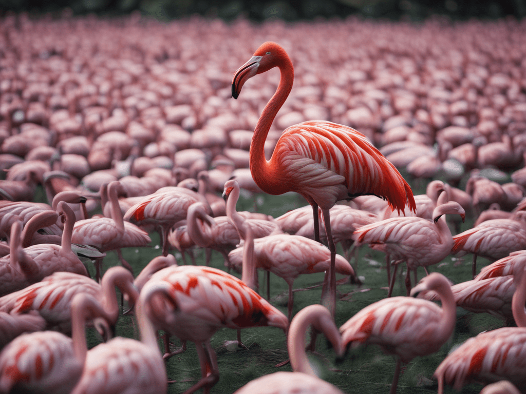 Flamingo Among Pigeons : Journey to Self Acceptance