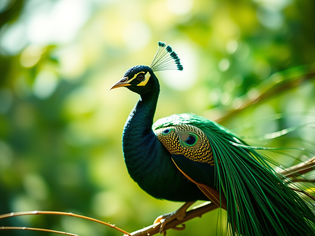 Navaratri Day 8: Peacock Green – Uniqueness & Individuality