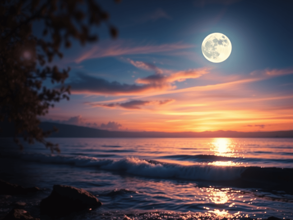 Sunsets & Secrets : Under The Moonlight Sky