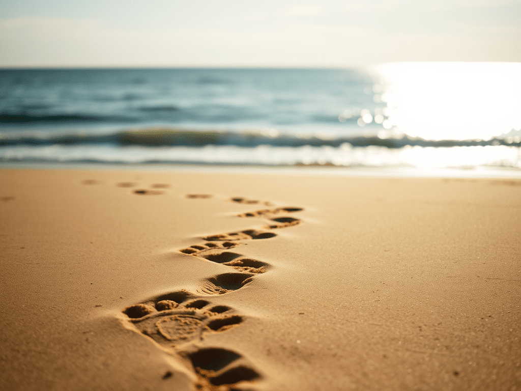 Footprints On Felixstove : Sand, Sea & Sunshine