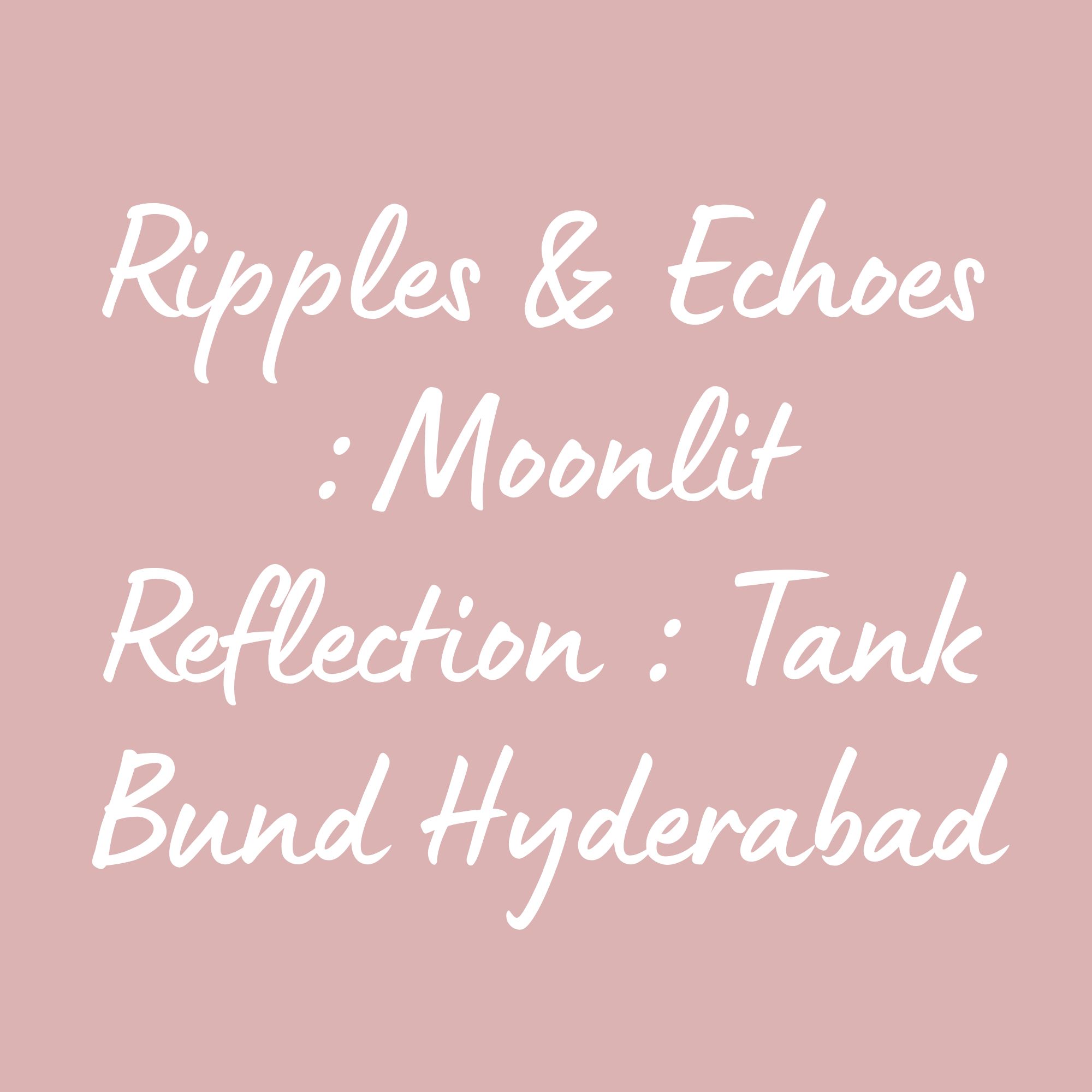 Ripples & Echoes : Moonlit Reflections